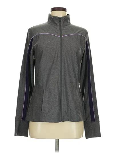 Pre-owned Xersion Track Jacket In Gray