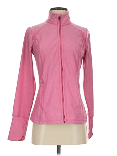 Pre-owned Xersion Track Jacket In Pink