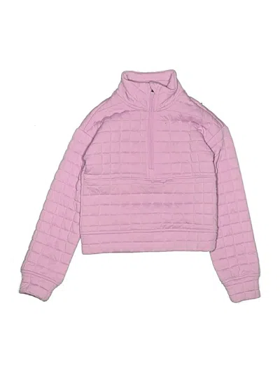Pre-owned Xersion Kids' Track Jacket In Pink