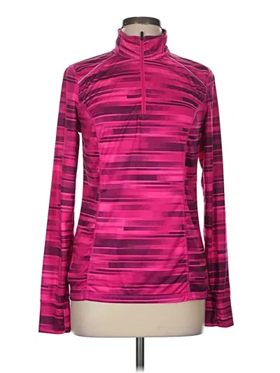 Pre-owned Xersion Track Jacket In Pink