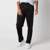 Xersion Tricot Mens Moisture Wicking Quick Dry Regular Fit Workout Pant In Black