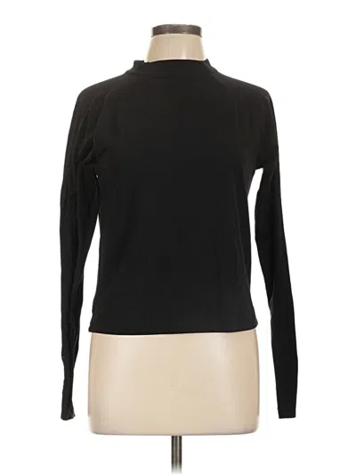 Pre-owned Xersion Turtleneck Sweater In Black