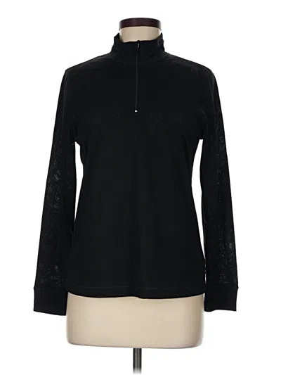 Pre-owned Xersion Turtleneck Sweater In Black