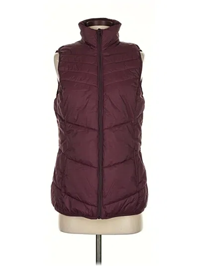 Pre-owned Xersion Vest In Burgundy