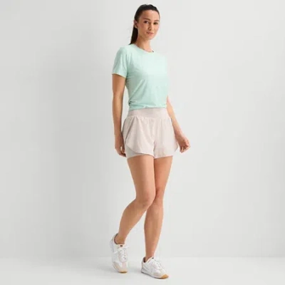 Xersion Womens 4" Running Short In Pink
