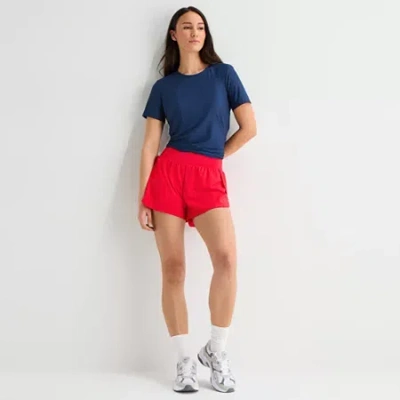 Xersion Womens 4" Running Short In White