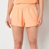 Xersion Womens Woven Running Short In Orange