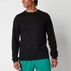 Xersion Xtreme Mens Crew Neck Long Sleeve Active T-shirt In Black