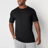 Xersion Xtreme Mens Crew Neck Short Sleeve Active Big And Tall T-shirt In Black