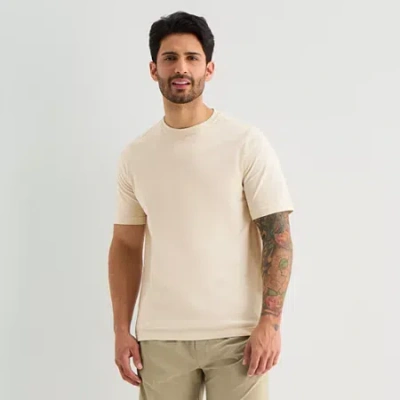 Xersion Xtreme Mens Crew Neck Short Sleeve Quick Dry Active T-shirt In Neutral