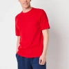 Xersion Xtreme Mens Crew Neck Short Sleeve Quick Dry Active T-shirt In Red