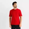 Xersion Xtreme Mens Round Neck Short Sleeve Active T-shirt In Red