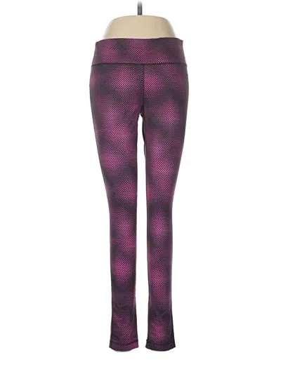 Pre-owned Xersion Yoga Pants In Purple