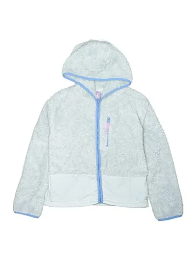 Pre-owned Xersion Kids' Zip Up Hoodie In Silver