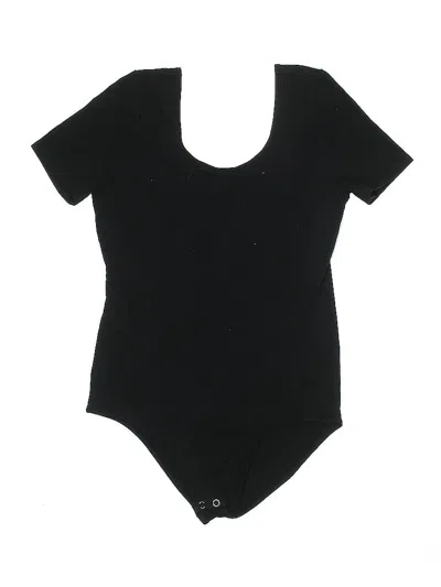 Pre-owned Xhilaration Bodysuit In Black