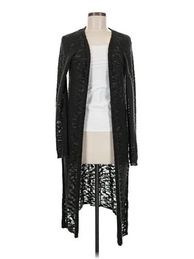 Pre-owned Xhilaration Cardigan Sweater In Black