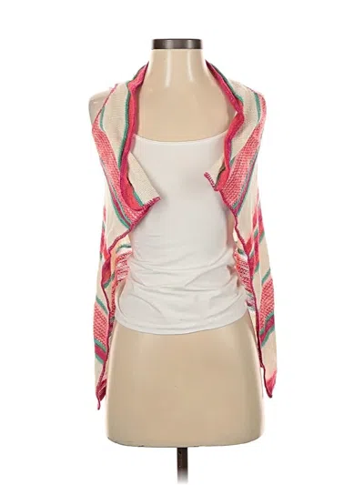 Pre-owned Xhilaration Cardigan Sweater In Pink