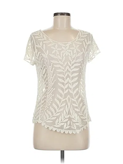 Pre-owned Xhilaration Cardigan Sweater In White