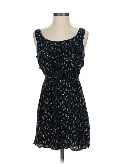 Pre-owned Xhilaration Casual Dress In Black