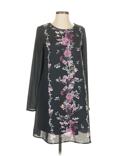 Pre-owned Xhilaration Casual Dress In Black