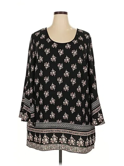 Pre-owned Xhilaration Casual Dress In Black