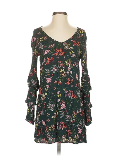 Pre-owned Xhilaration Casual Dress In Black