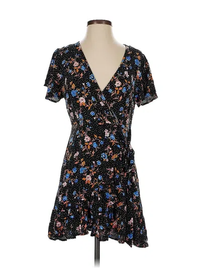 Pre-owned Xhilaration Casual Dress In Black