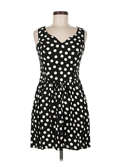 Pre-owned Xhilaration Casual Dress In Black