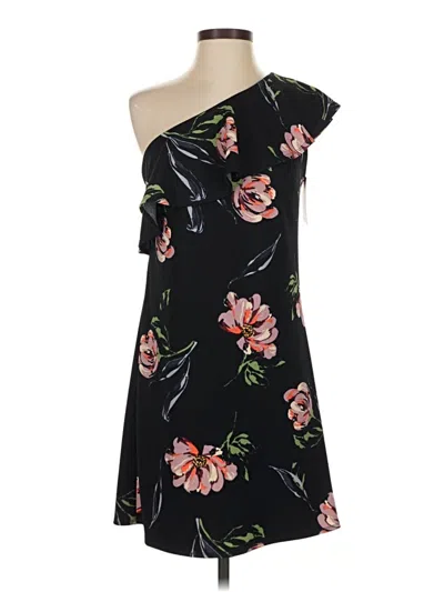 Pre-owned Xhilaration Casual Dress In Black