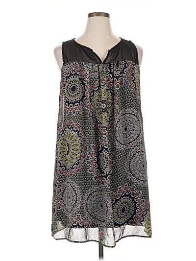 Pre-owned Xhilaration Casual Dress In Black