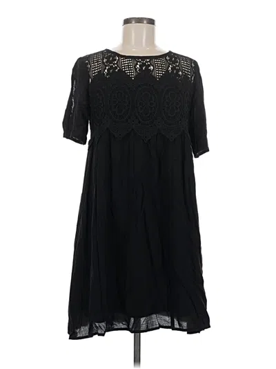 Pre-owned Xhilaration Casual Dress In Black