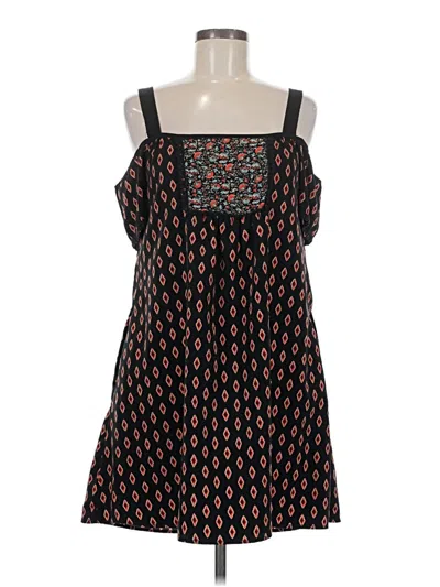 Pre-owned Xhilaration Casual Dress In Black