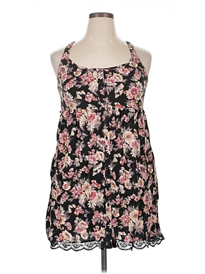Pre-owned Xhilaration Casual Dress In Black