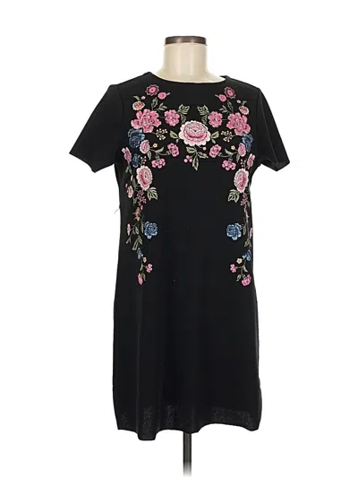 Pre-owned Xhilaration Casual Dress In Black