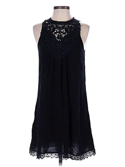 Pre-owned Xhilaration Casual Dress In Black