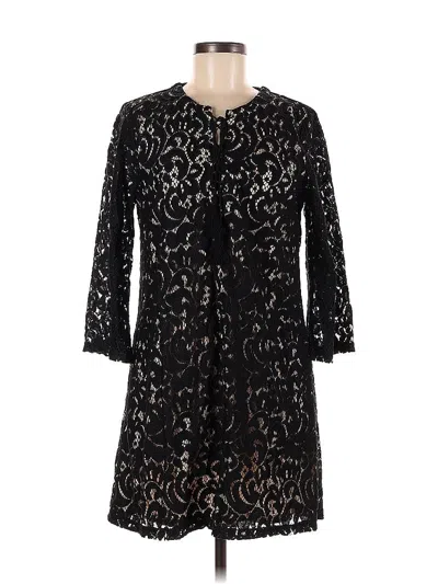 Pre-owned Xhilaration Casual Dress In Black