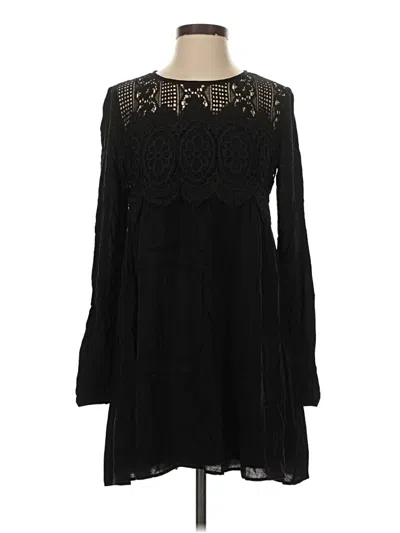 Pre-owned Xhilaration Casual Dress In Black