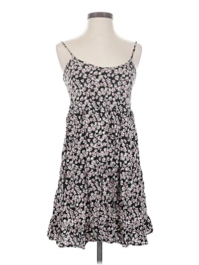 Pre-owned Xhilaration Casual Dress In Black