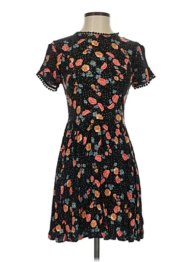 Pre-owned Xhilaration Casual Dress In Black