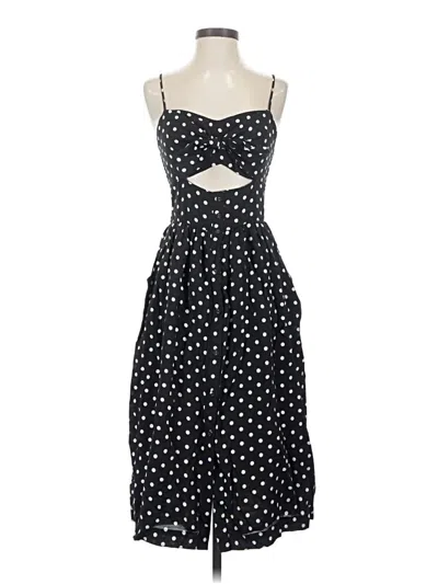 Pre-owned Xhilaration Casual Dress In Black