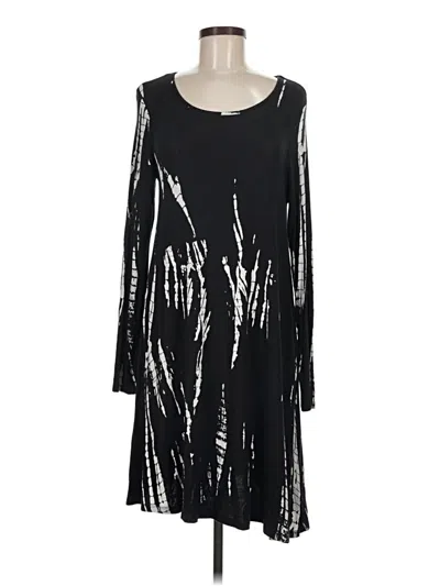 Pre-owned Xhilaration Casual Dress In Black