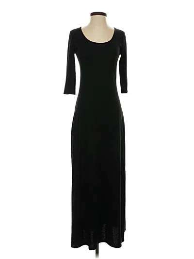 Pre-owned Xhilaration Casual Dress In Black