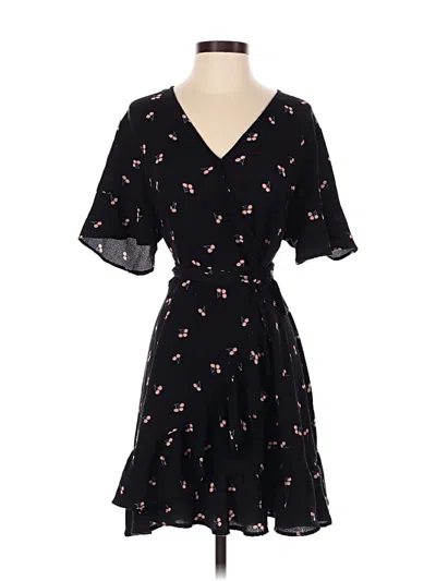 Pre-owned Xhilaration Casual Dress In Black