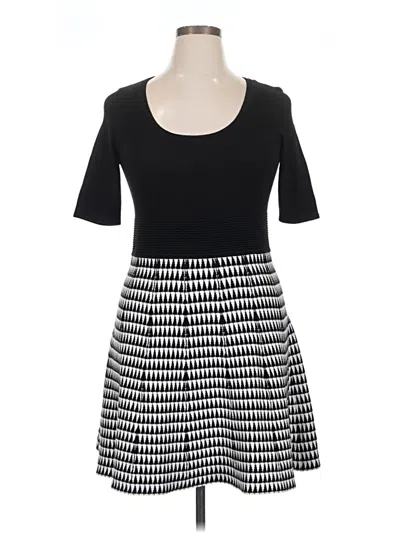 Pre-owned Xhilaration Casual Dress In Black