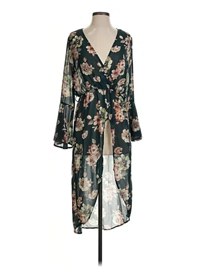 Pre-owned Xhilaration Casual Dress In Black