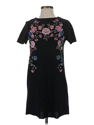 Pre-owned Xhilaration Casual Dress In Black