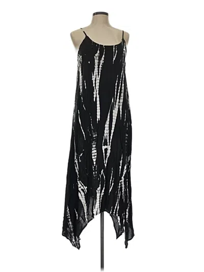 Pre-owned Xhilaration Casual Dress In Black