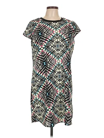 Pre-owned Xhilaration Casual Dress In Black