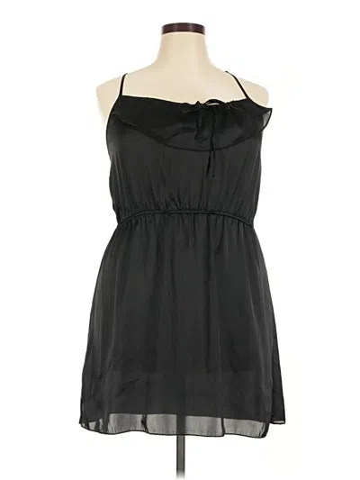 Pre-owned Xhilaration Casual Dress In Black