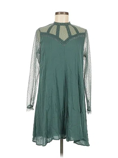 Pre-owned Xhilaration Casual Dress In Blue